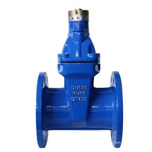 nodular cast iron flanged anti-theft lockable DN100, DN150, DN200 gate valve